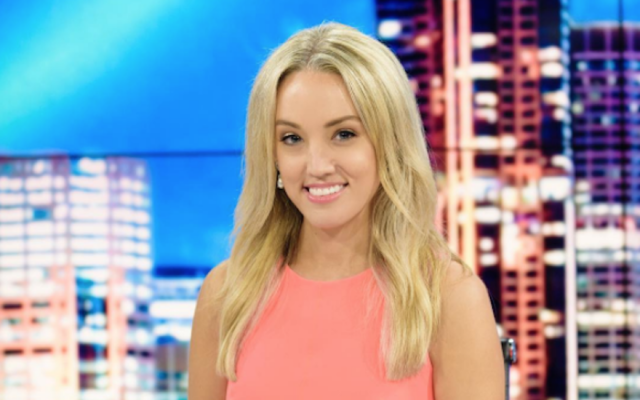 Jewish television reporter Caroline Marcus. (Instagram)