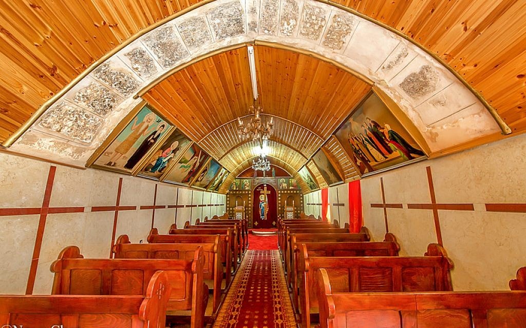 The Coptic Monastery through which Helena’s Well is reached.