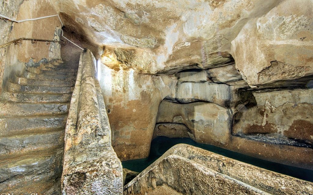 Underground medieval halls with a large reservoir of water, Helena’s Well, named after St. Helena who built the Church of the Holy Sepulcher.