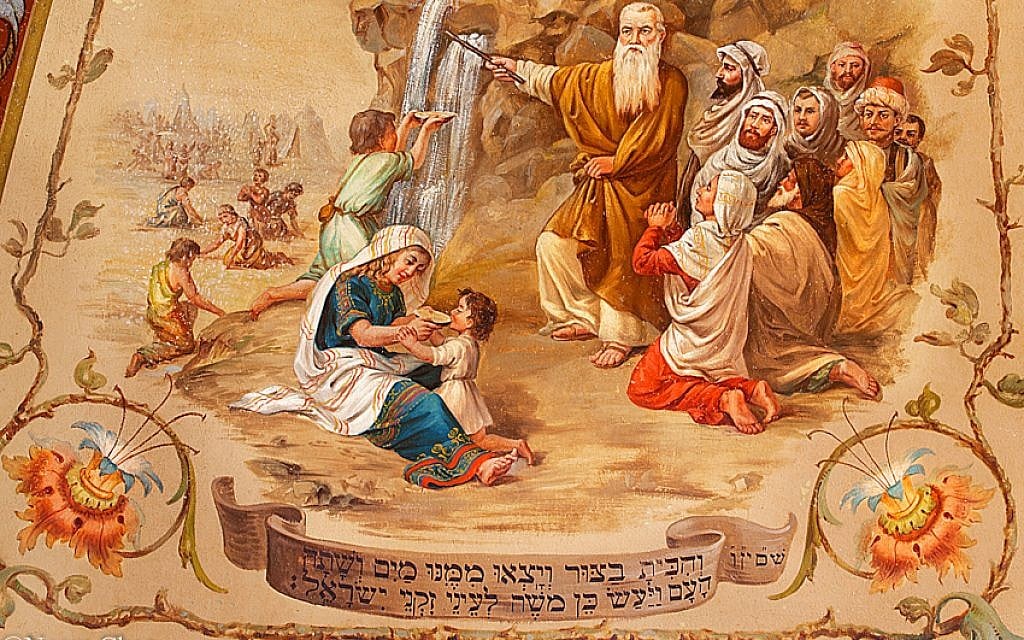 Artists were flown in from Italy for the restoration of the Chapel, the Italian Synagogue.