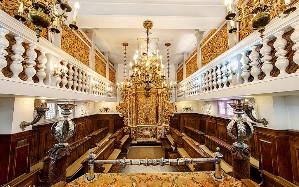 Brought home from Italy in 1952, the Italian Synagogue.