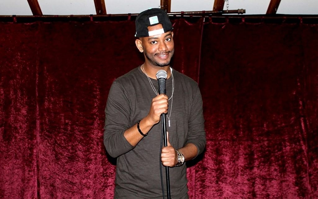 Comic Shlomo 'BabyBaby' Shmuel will perform his one-man show at The Eighth Hullageb Israeli-Ethiopian Arts Festival in December (Courtesy Esther Wonde) Comic Shlomo 'BabyBaby' Shmuel will perform his one-man show at The Eighth Hullageb Israeli-Ethiopian Arts Festival in December (Courtesy Esther Wonde)