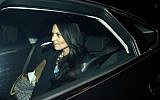 Britain's International Development Secretary Priti Patel leaves 10 Downing Street in London on November 8, 2017, after a meeting with Prime Minister Theresa May (AFP/Adrian Dennis)
