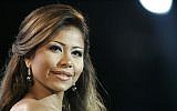 Egyptian singer Sherine Abdel Wahab during her performance at the 45th session of the International Carthage festival in Tunisia,  July 20, 2009. (AFP/STR)