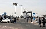 A view of the Rafah border crossing with Egypt, under the control of the Palestinian Authority, in the southern Gaza Strip on November 18, 2017. (AFP/Said Khatib)