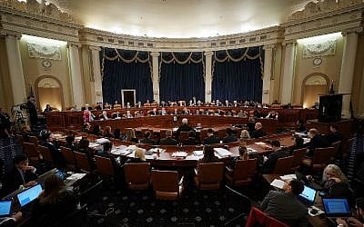 Members of the House Ways and Means Committee hold the first markup of the proposed GOP tax reform legislation in the Longworth House Office Building on Capitol Hill, in Washington, DC November 6, 2017. (Chip Somodevilla/Getty Images/AFP)