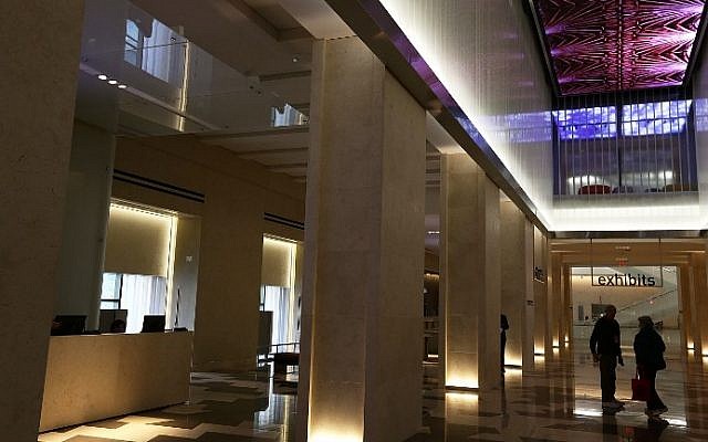WASHINGTON, DC - NOVEMBER 15: The first level of the Museum of the Bible November 15, 2017 in Washington, DC. The 430,000-square-foot museum, with a purpose to invite people to engage with the Bible, will be opened to the public on November 17, 2017.   Alex Wong/Getty Images/AFP