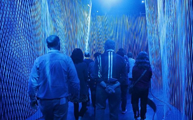 WASHINGTON, DC - NOVEMBER 15: Visitors go through an exhibit on the Old Testament at Museum of the Bible November 15, 2017 in Washington, DC. The 430,000-square-foot museum, with a purpose to invite people to engage with the Bible, will be opened to the public on November 17, 2017.   Alex Wong/Getty Images/AFP
