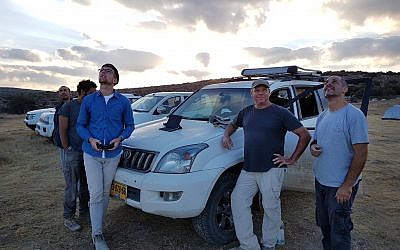 Drone survey of the area at a Lachish military training ground revealed the presence of the structure (Michal Haber/Israel Antiquities Authority)