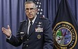 Vice President of the Joint Chiefs John E. Hyten of Staff. (AP Photo/Nati Harnik)