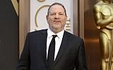 Harvey Weinstein arrives at the Dolby Theatre in Los Angeles for the Academy Awards on March 2, 2014 (Jordan Strauss/Invision/AP)
