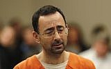 Larry Nassar, 54, appears in court for a plea hearing in Lansing, Michigan, November 22, 2017. (AP Photo/Paul Sancya)