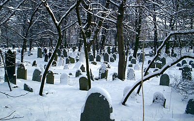 The Jewish cemetery in the Polish town of Chrzanow. (Public domain, Wikimedia Commons)