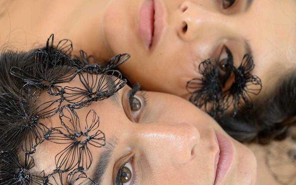 The uses of the 3D lace textiles are manifold, and Eden Saadon is exploring different ways to use her skills. (Doron Sieradzki) The uses of the 3D lace textiles are manifold, and Eden Saadon is exploring different ways to use her skills. (Doron Sieradzki)