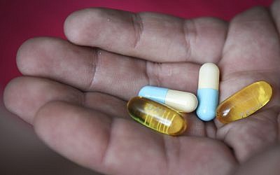 Illustrative image of prescription drugs. (Hadas Parush/Flash90)