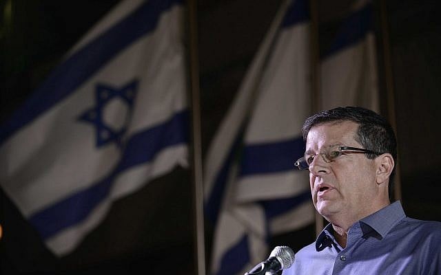 Yuval Rabin, son of the late-prime minister Yitzhak Rabin, is seen ahead of annual rally marking the anniversary of his father's murder at Tel Aviv's Rabin Square, on November 5, 2016, (Tomer Neuberg/Flash90) Yuval Rabin, son of the late-prime minister Yitzhak Rabin, is seen ahead of annual rally marking the anniversary of his father's murder at Tel Aviv's Rabin Square, on November 5, 2016, (Tomer Neuberg/Flash90)