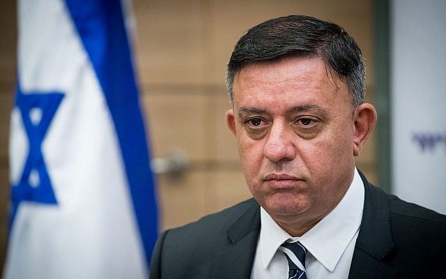 Labor party leader Avi Gabbay heads a faction meeting at the Knesset on October 30, 2017. (Yonatan Sindel/Flash90) Labor party leader Avi Gabbay heads a faction meeting at the Knesset on October 30, 2017. (Yonatan Sindel/Flash90)