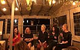 Four female culinary entrepreneurs talk about what they love and find challenging in their work, at Open Restaurants Jerusalem, the culinary event taking place November 14-18, 2017 (Courtesy Jessica Steinberg)