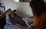 This man lives in a nursing home that has not had power since Hurricane Irma. (Marissa Roer via JTA)