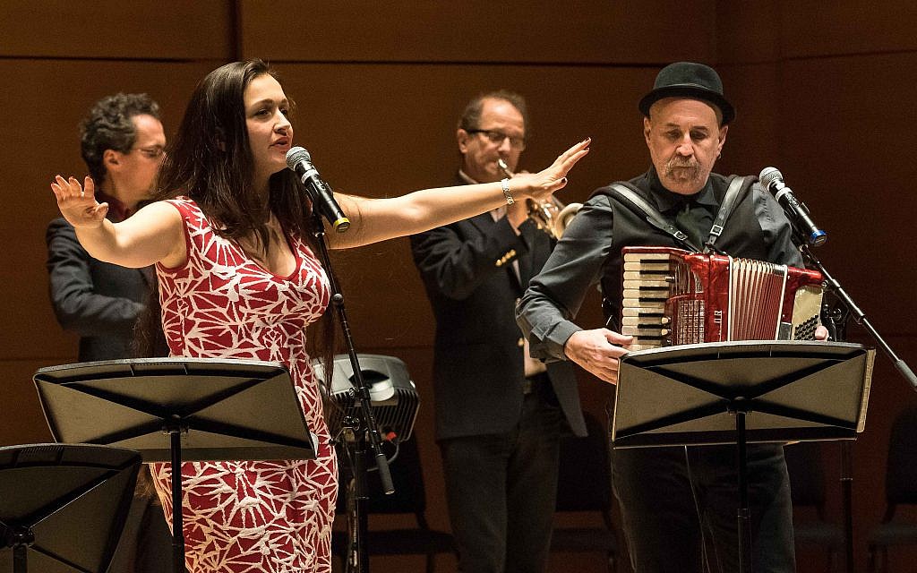 The Semer Project performed at Tufts University in Medford, Massachusetts, on Nov. 14, 2017 (Ilene Perlman/Jewish Arts Collaborative) The Semer Project performed at Tufts University in Medford, Massachusetts, on Nov. 14, 2017 (Ilene Perlman/Jewish Arts Collaborative)