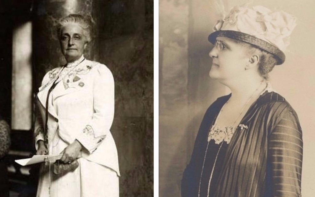 Suffragist Maud Nathan, circa 1913, and (right) sister Annie Nathan Meyer, circa 1920. (public domain) Suffragist Maud Nathan, circa 1913, and (right) sister Annie Nathan Meyer, circa 1920. (public domain)