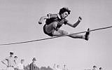 Gretel Bergmann (Margaret Lambert) competing in 1930s Germany (Bettmann, Courtesy of Olympic Channel)
