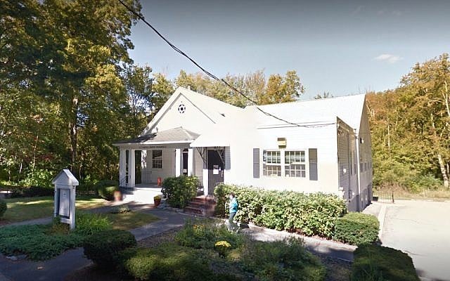 Temple Adath Sharon. (Screen capture: Google Maps) Temple Adath Sharon. (Screen capture: Google Maps)