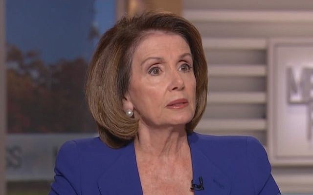 Democratic House Minority Leader Nancy Pelosi, November 26, 2017 (NBC screenshot) Democratic House Minority Leader Nancy Pelosi, November 26, 2017 (NBC screenshot)