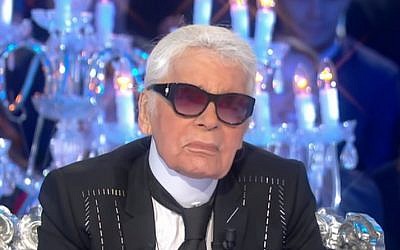 Karl Lagerfeld (YouTube screenshot)