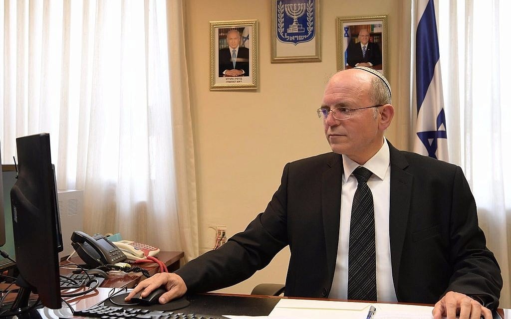 National Security Adviser Meir Ben-Shabbat. (Amos Ben Gerschom/GPO)