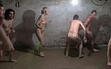 Game of naked tag filmed in Nazi death camp of Stutthof. (Screen capture/Museum of Modern Art in Warsaw)