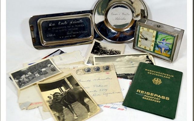 Some items from the estate of Oskar Schindler's wife Emilie up for auction on December 8, 2017. (Lawrences Auctioneers) Some items from the estate of Oskar Schindler's wife Emilie up for auction on December 8, 2017. (Lawrences Auctioneers)