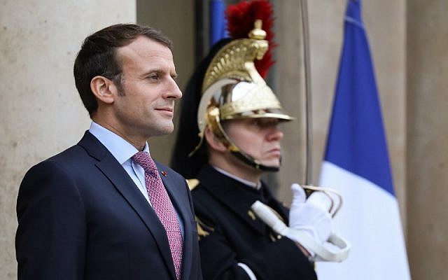French president Emmanuel Macron waits for the arrival of his Bulgarian counterpart for their meeting on December 4, 2017 at the Elysee palace in Paris. (AFP/LUDOVIC MARIN) French president Emmanuel Macron waits for the arrival of his Bulgarian counterpart for their meeting on December 4, 2017 at the Elysee palace in Paris. (AFP/LUDOVIC MARIN)