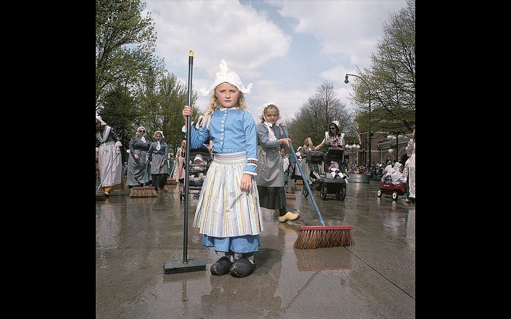 Street Scrubber, Tulip Festival, Orange City, Iowa, 2014 (Naomi Harris)