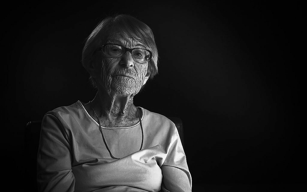 Brunhilde Pomsel, a secretary from Josef Goebbels' propaganda office, in 'A German Life.' (Courtesy)