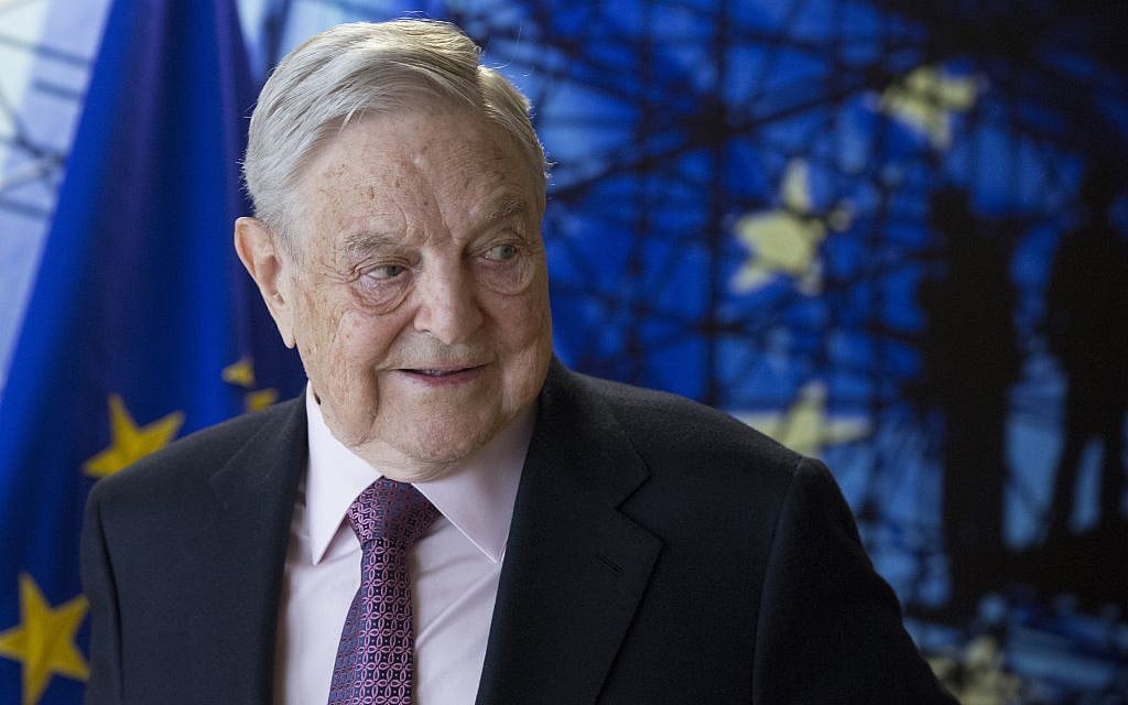 George Soros, Founder and Chairman of the Open Society Foundation, at a meeting at EU headquarters in Brussels on April 27, 2017. (Olivier Hoslet, Pool Photo via AP) George Soros, Founder and Chairman of the Open Society Foundation, at a meeting at EU headquarters in Brussels on April 27, 2017. (Olivier Hoslet, Pool Photo via AP)