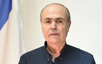 Brig. Gen. (res.) Kamil Abu Rokon, current head of the Defense Ministry's Border Crossing Authority, named Israel's next military liaison to the Palestinians on December 17, 2017. (Dana Shraga/Defense Ministry)