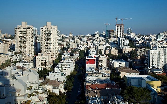 Aerial view of the central Israeli city of Givatiyam. (Moshe Shai/FLASH90) Aerial view of the central Israeli city of Givatiyam. (Moshe Shai/FLASH90)