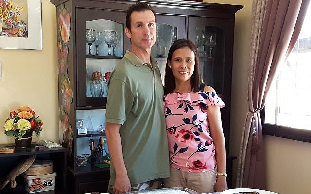 Brian Roxborough and his wife (Courtesy)