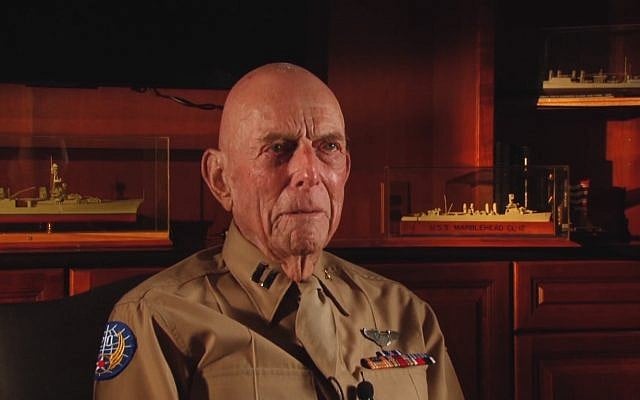 Screen capture from video of World War Two veteran Jerry Yellin who flew the last combat mission of the war. (YouTube) Screen capture from video of World War Two veteran Jerry Yellin who flew the last combat mission of the war. (YouTube)