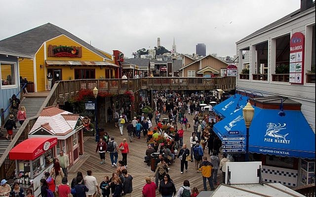 San Francisco's Pier 39. (CC BY-SA 4.0, Mike Peel, Wikimedia Commons)