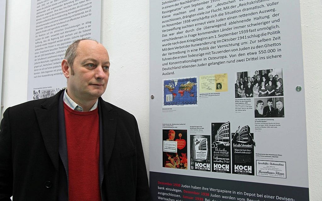 Richard Aronowitz, author of 'Five Amber Beads' and provenance researcher for looted Holocaust art for Sotheby's auction house. (Courtesy)
