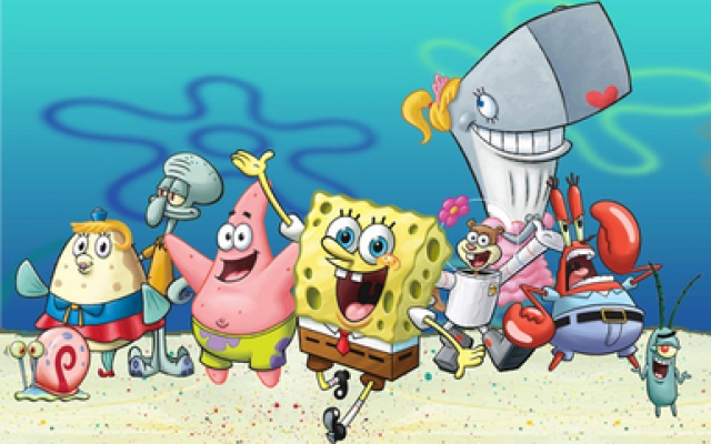 The major characters from the Nickelodeon series 'SpongeBob Square Pants.' (Fair use)