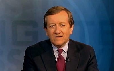 Investigative reporter Brian Ross of ABC News (screen capture: YouTube)