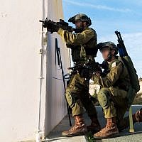 Israeli special forces train in Cyprus as part of a binational exercise in early December 2017. (Israel Defense Forces)