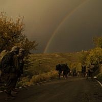 Israeli special forces train in Cyprus as part of a binational exercise in early December 2017. (Israel Defense Forces)