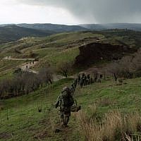 Israeli special forces train in Cyprus as part of a binational exercise in early December 2017. (Israel Defense Forces)