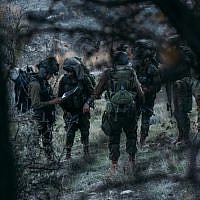Illustrative: Israeli special forces train in Cyprus as part of a binational exercise in early December 2017. (Israel Defense Forces)