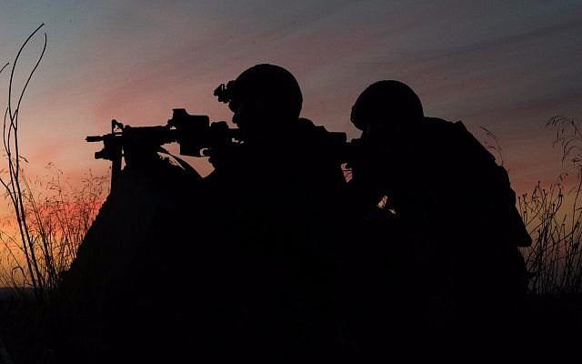 Illustrative: Israeli special forces train in Cyprus as part of a binational exercise in early December 2017. (Israel Defense Forces)
