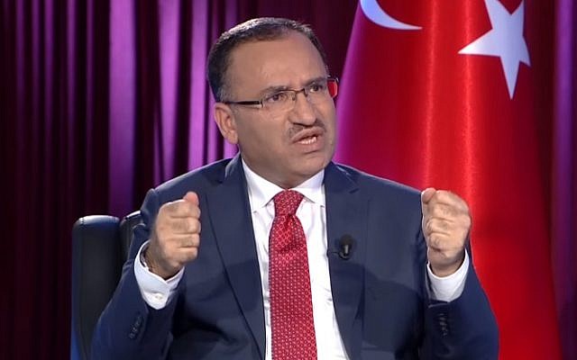 Turkey's Deputy Prime Minister Bekir Bozdag (YouTube screenshot) Turkey's Deputy Prime Minister Bekir Bozdag (YouTube screenshot)